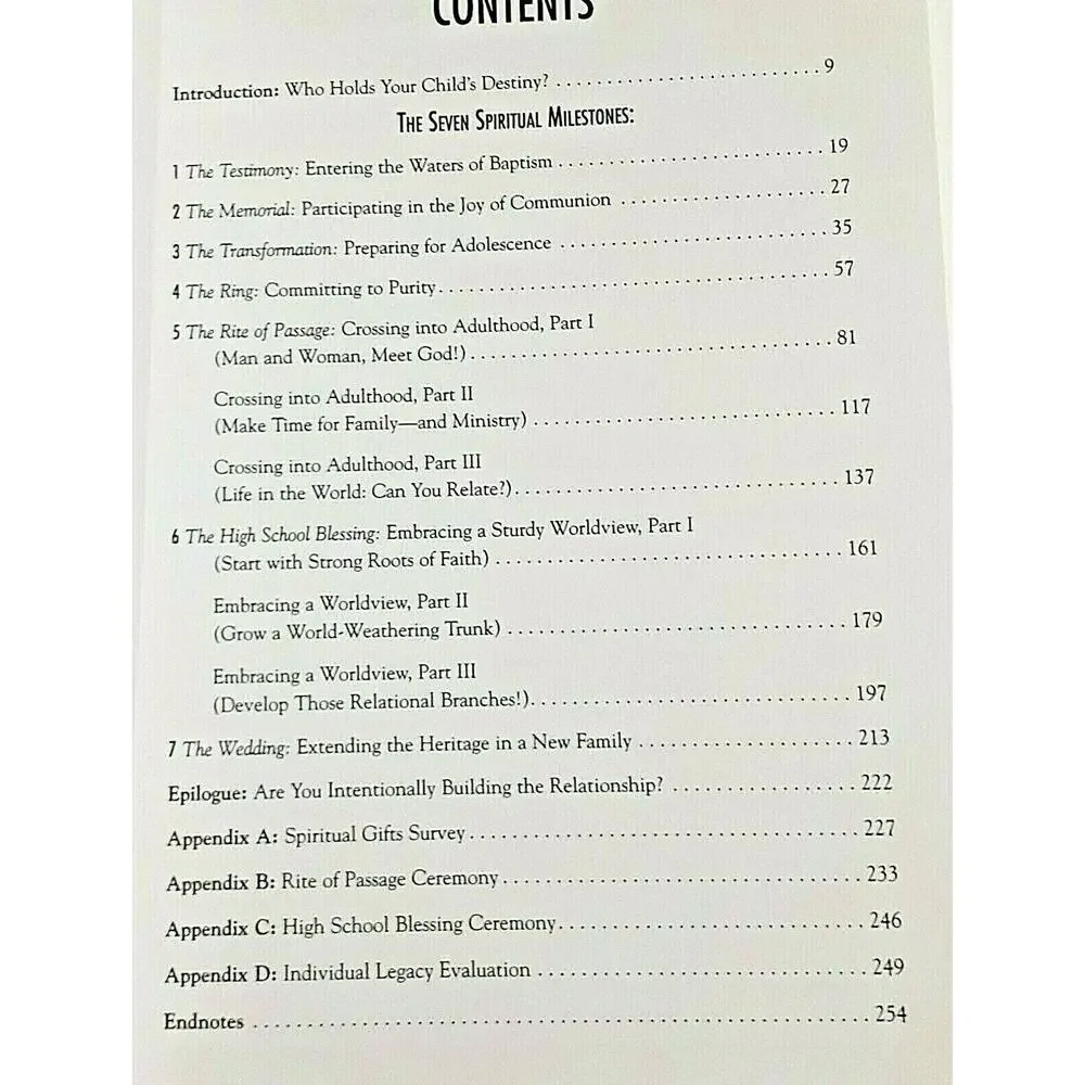 Spiritual Milestones Guide to Celebrating Children’s Faith Passages Book